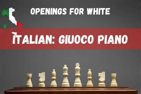 gucci piano opening|italian opening giuoco piano.